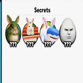 Every new Easter Secret - Brainrot Evolution