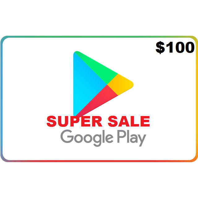 Google Play Card 100 Usd