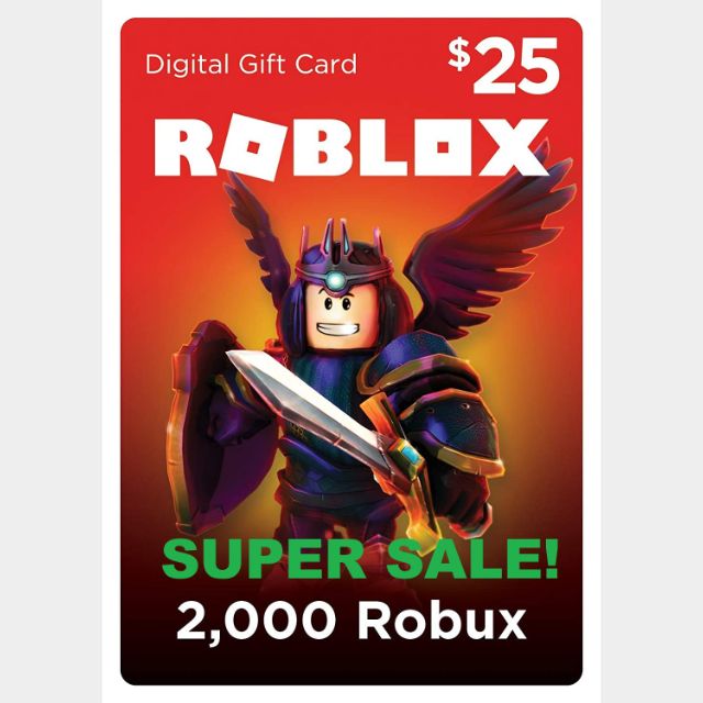 25 dollar roblox gift card