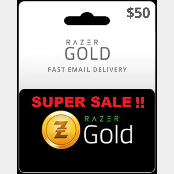 $50.00 Usd Dollars Razer Gold Gift Card - Other Tarjetas De Regalo - Gameflip