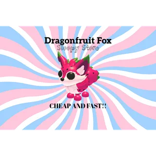 Dragonfruit Fox ADOPT ME FASSST