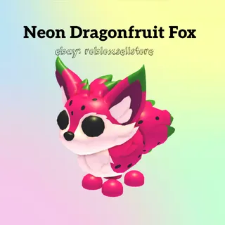 Neon Dragonfruit Fox