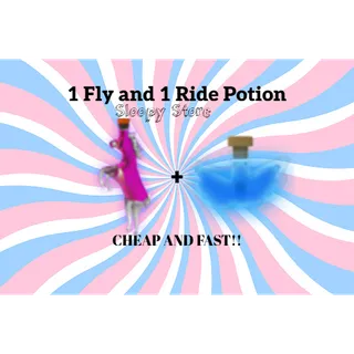 RIDE AND FLY POTION! ADOPT ME FASSST