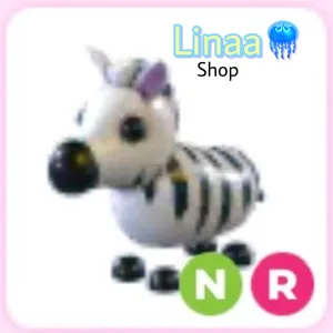Adopt me Neon ride zebra