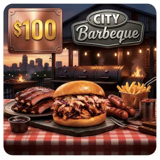 $100.00 City BBQ