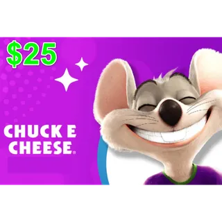 Chuck E. Cheese Gift Card 