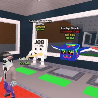 Job Sahur + Lucky Block