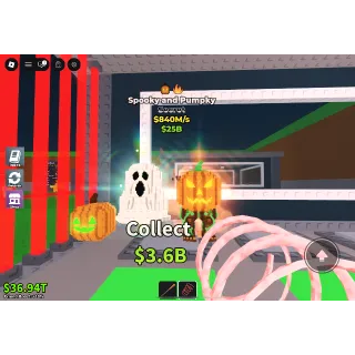 SPOOKY AND PUMPKY 840M/S