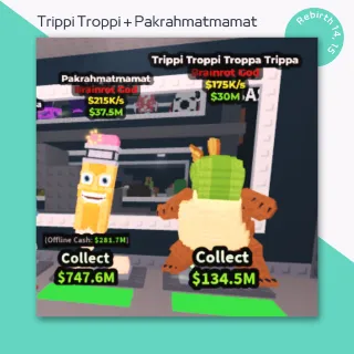 Rebirth 14, 15:  Trippi + Pakrahmatmamat 