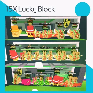 15X Lucky Block Bundle | Steal a Brainrot