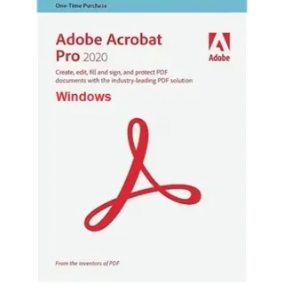 Adobe Acrobat Pro DC 2020 — Lifetime License (PC) | Global