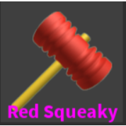 Gear Red Squeaky Hammer In Game Items Gameflip - roblox flee the facility hammers
