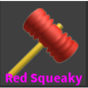 Gear Red Squeaky Hammer In Game Items Gameflip - roblox hammer gear