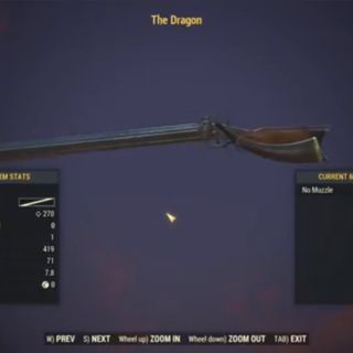 Centrar Permanecer Meyella Weapon | Fallout 76 The Dragon - Game Items - Gameflip
