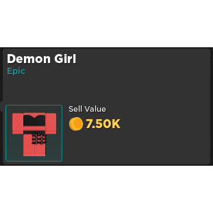 Gear Rumble Quest Demon Girl In Game Items Gameflip - gameflip roblox demon girl Gear Rumble Quest Demon Girl In Game Items Gameflip - roblox demon girl