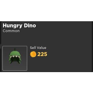 Gear Rumble Quest Dino Hat In Game Items Gameflip - roblox dino hat 2020