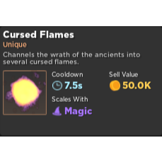 Gear Rumble Quest Cursed Flam In Game Items Gameflip - roblox cursed images id