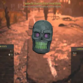 GLOWING BoneHead MASK