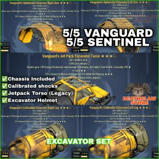 EXCAVATOR VANGUARD SENTINEL