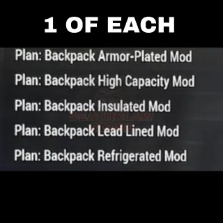 Backpack Mods