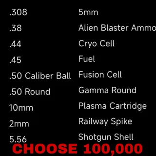 100k Regular Ammo