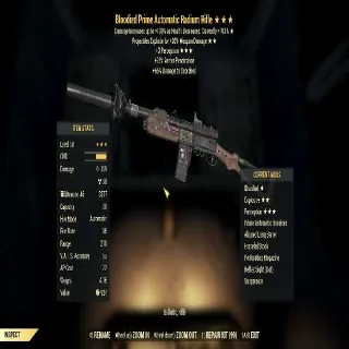 B/E/Per Radium Rifle