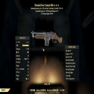 B/E/15r Combat Rifle