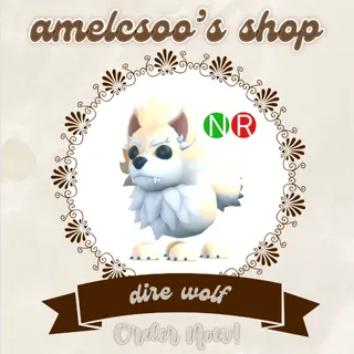 ADOPT ME 🐾 DIRE WOLF