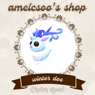 ADOPT ME 🐾 WINTER DOE