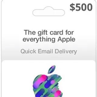 $500,00 iTunes