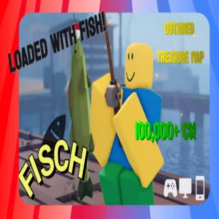 100,000C$ (100K) Cash/Money - Fisch