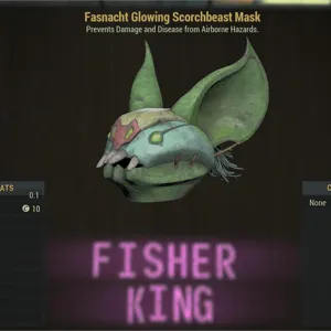 Glowing Scorchbeast Mask