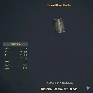 100 Canned Brain Bombs