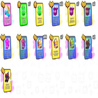 Card Set Pet Sim 99
