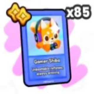 Gamer Shiba Card X85
