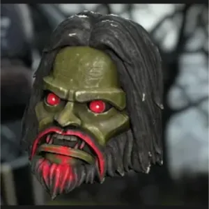 Glowing bigfoot mask