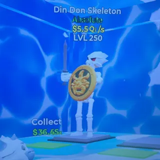din don skeleton