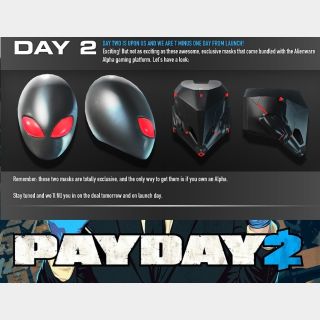 PAYDAY 2: Alienware Alpha Mask Pack DLC (Steam Key) 
