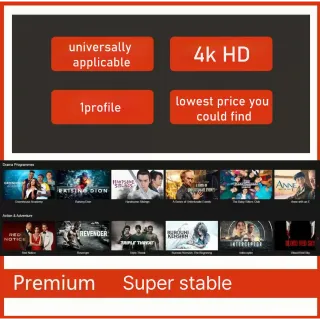 (30 days) Cheap 4K Netflix accounts for sale 