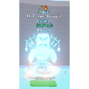 GO UP FOR BRAINROT MCPENNE DOUGAL AQUA WITH TRAIT