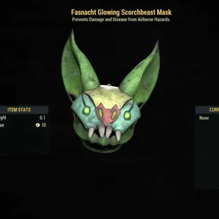 GLOWING SCORCHBEAST MASK