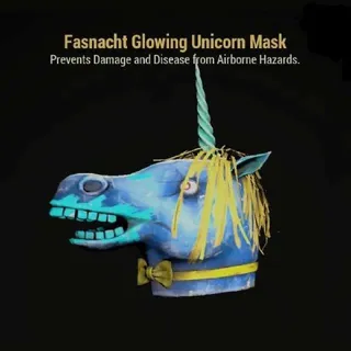 GLOWING UNICORN MASK