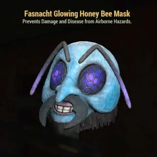 GLOWING HONEY BEE MASK