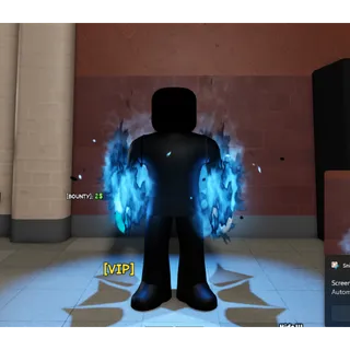 Cursed energy fight in a school