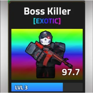 Boss killer x10 - Military tycoon