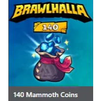 Mammoth Coins Brawlhalla - 140 Pack