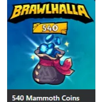 Mammoth Coins Brawlhalla - 540 Pack