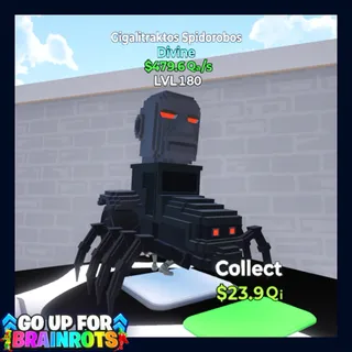 Gigalitraktos Spidorobos / Go Up For Brainrots Fortnite