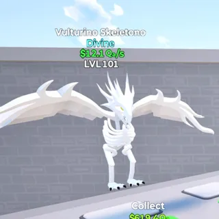 Vulturino Skeletono 12.1Qa/s Go Up For Brainrots Fortnite