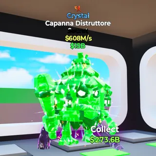 Capanna Distruttore Crystal Steal The Brainrot Fortnite